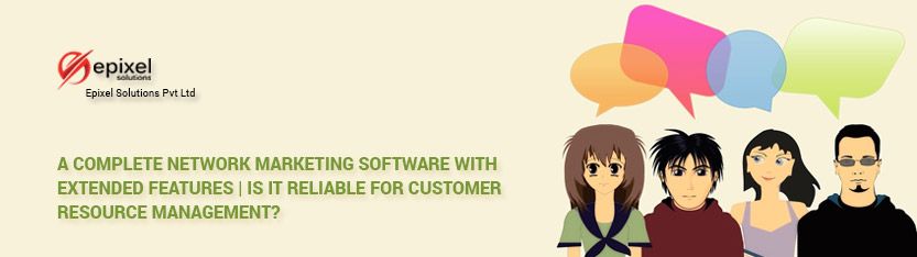 a complete CRM network marketing software with extended features