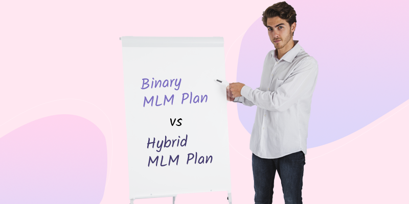 Evaluating MLM success factors in binary vs hybrid MLM plans