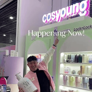 At the MyBeauty Expo, Cosyoung showcased new innovations. 