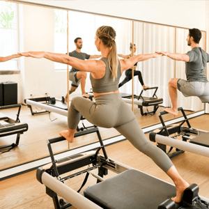 Cosway conducted a wellness event focused on Pilates, titled Reform & Restore. 