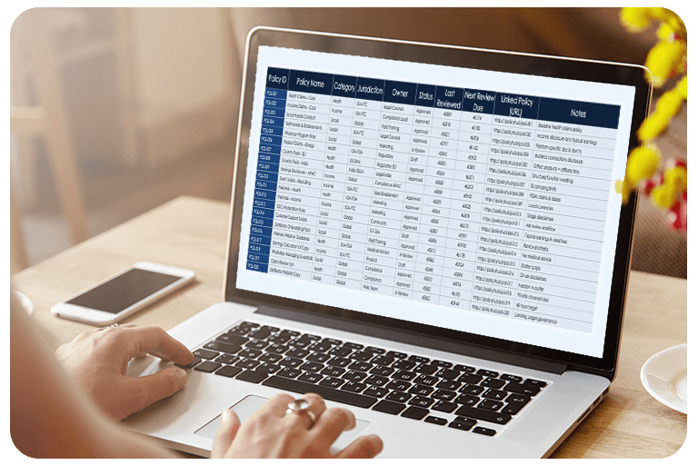 Field Compliance and Policies Manual Template