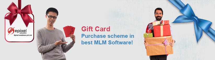 Gift Card Purchase scheme in best MLM Software