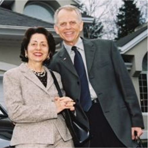 Hubert Krause and Seta Der Artinian