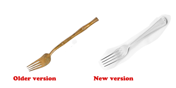 Different versions of Fork Types