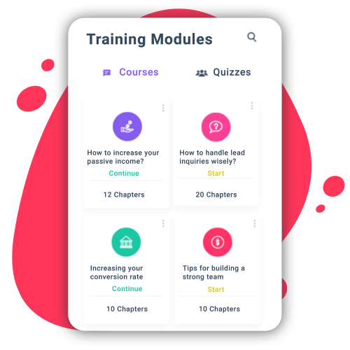 Training modules