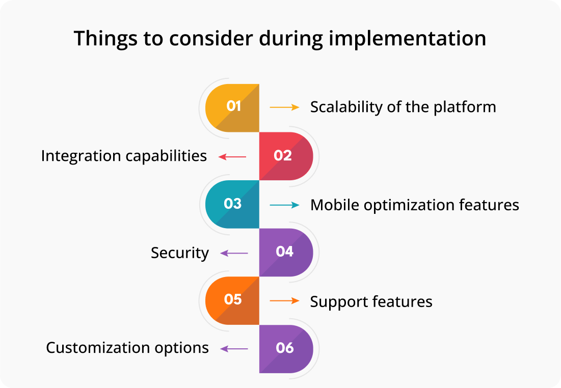 Implementation considerations