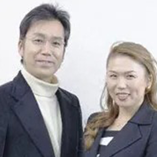 Kei Itaka and Midori Tajima