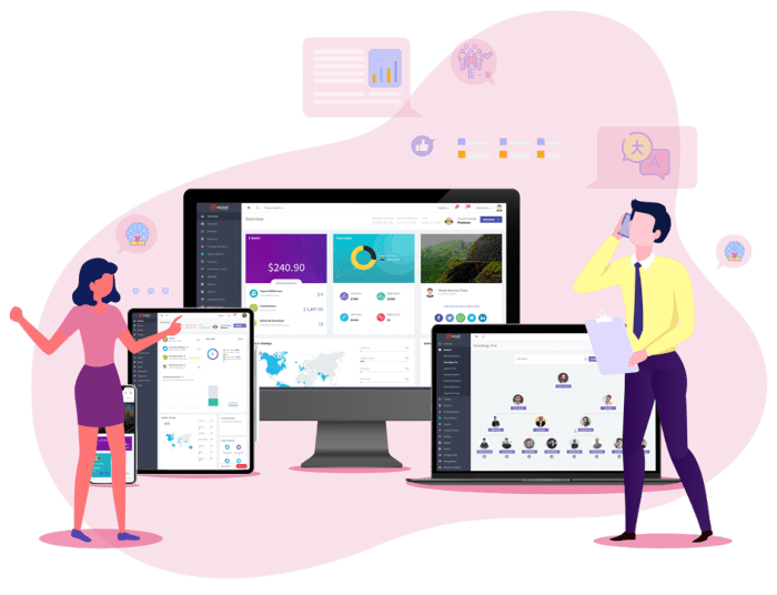 Matrix MLM software for business transformation