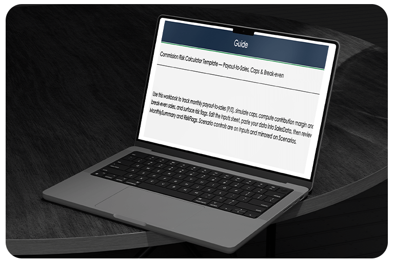 Free Commission Risk Calculator Template