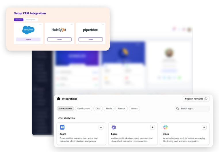 Integrate with any tool or platform easily